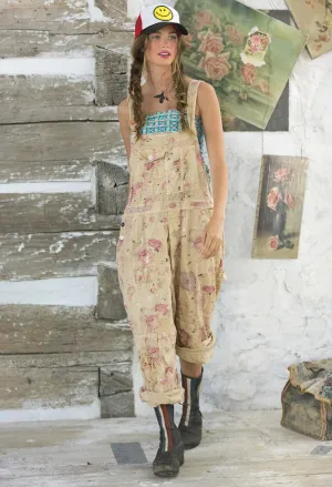 MP Floral Print Love Overalls 060