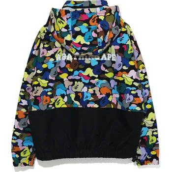 MULTI CAMO WIDE CROPPED JACKET LADIES