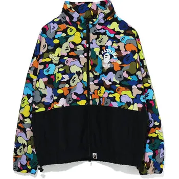MULTI CAMO WIDE CROPPED JACKET LADIES