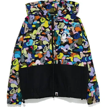 MULTI CAMO WIDE CROPPED JACKET LADIES