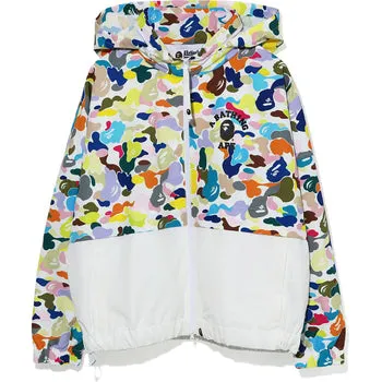 MULTI CAMO WIDE CROPPED JACKET LADIES