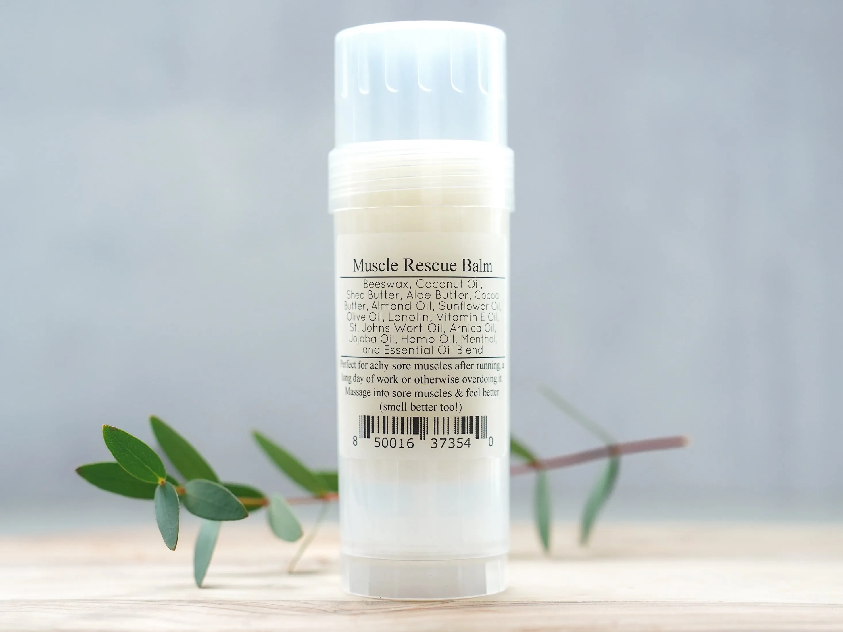 Muscle Rescue Balm 2.5oz. Twist Tube
