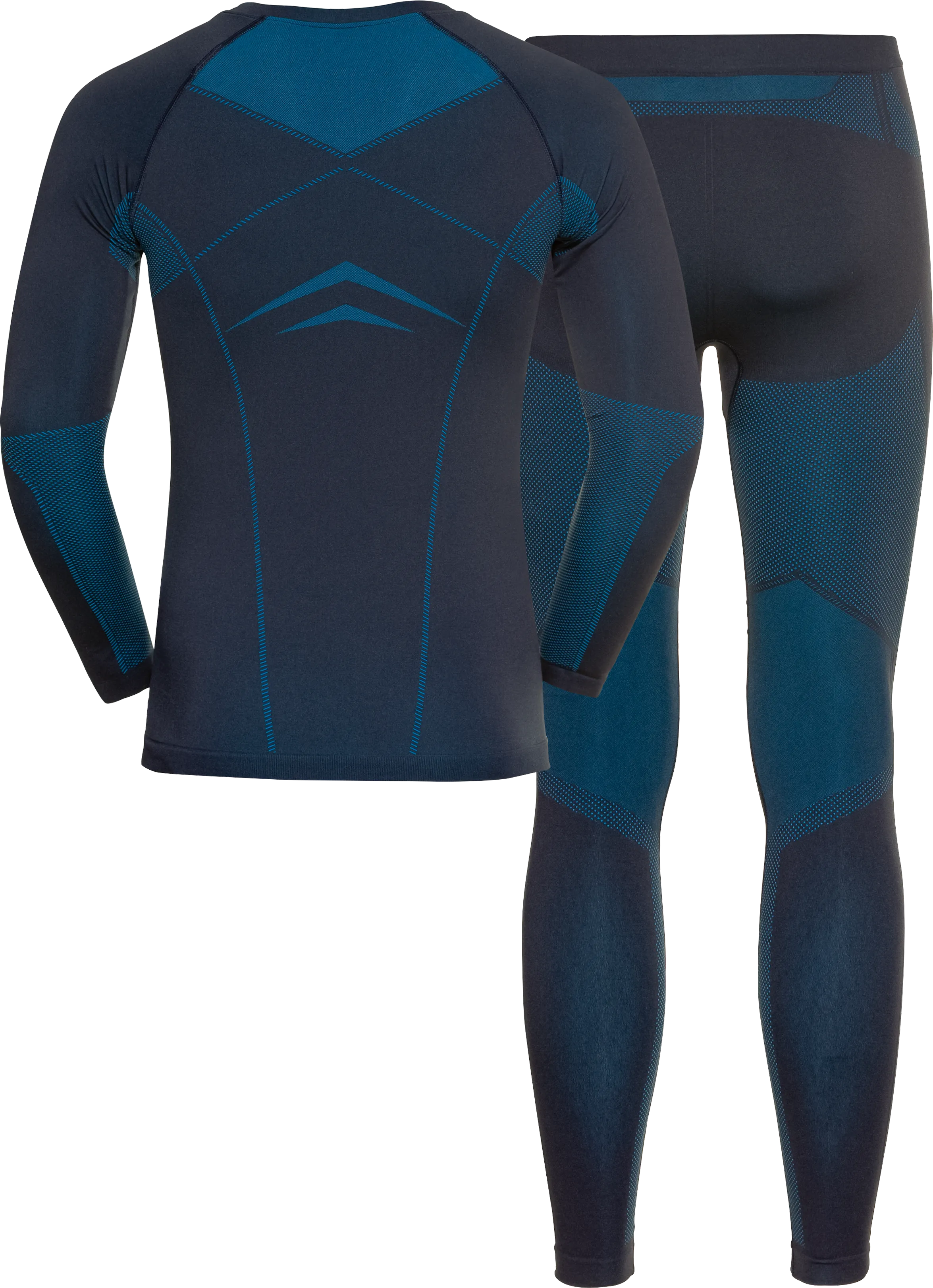 Odlo Men&#x27;s Set Long Fundamentals Performance Warm Dark Sapphire/Blue Jewel | Buy Odlo Men&#x27;s Set Long Fundamentals Performance Warm Dark Sapphire/Blue Jewel here | Outnorth