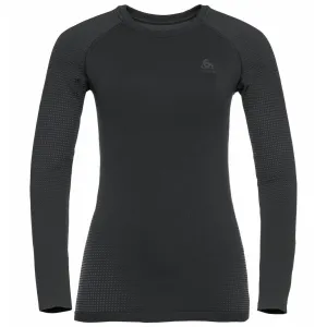 Odlo Women&#x27;s Performance Warm ECO Long-Sleeve Base Layer Black - Graphite Grey | Buy Odlo Women&#x27;s Performance Warm ECO Long-Sleeve Base Layer Black - Graphite Grey here | Outnorth