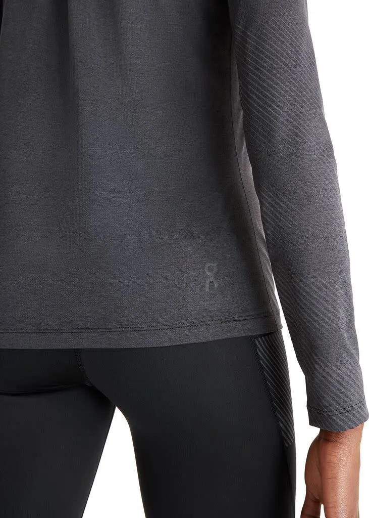 On Women&#x27;s Performance Long-T Lumos Black/Iron | Buy On Women&#x27;s Performance Long-T Lumos Black/Iron here | Outnorth