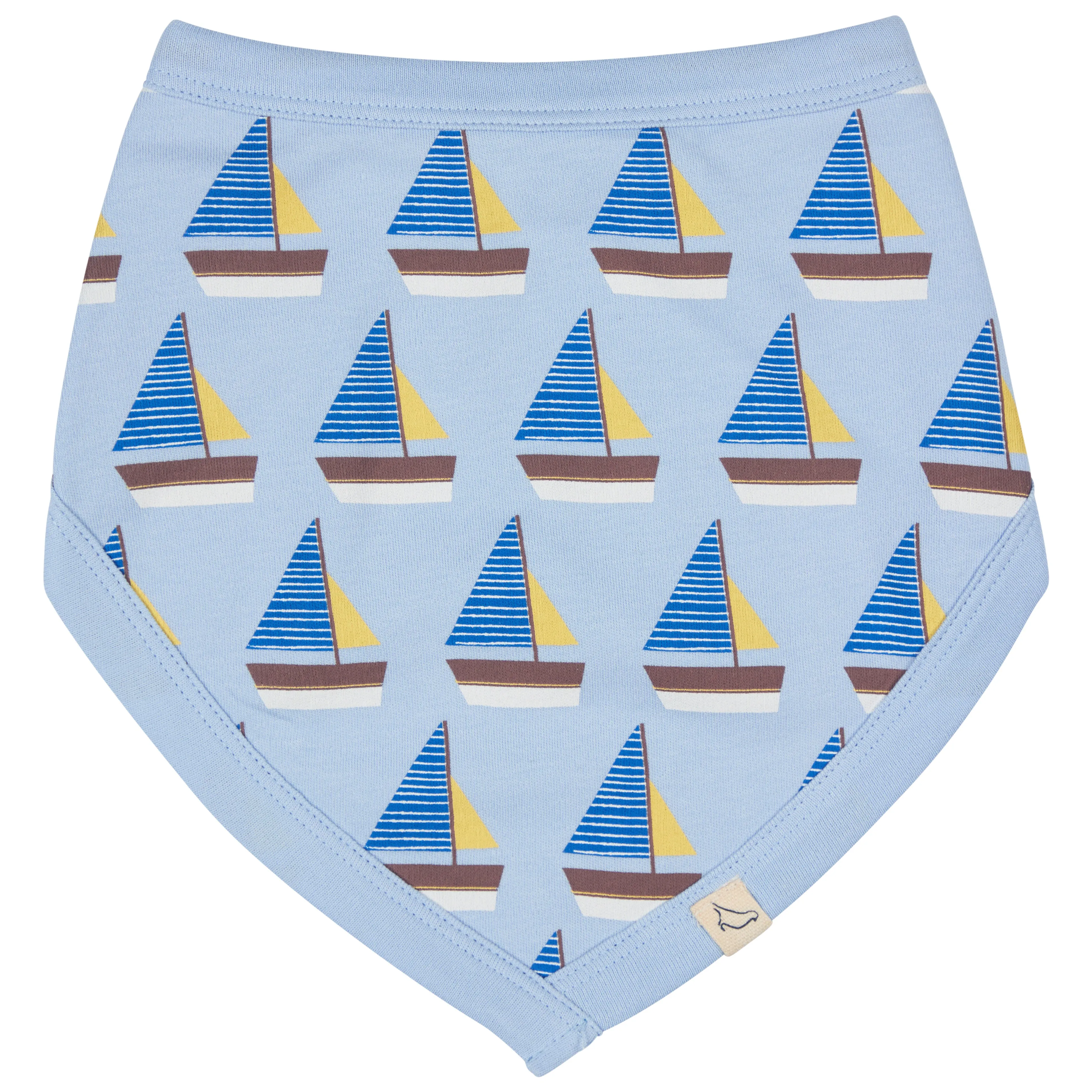 Pigeon Organics Bib (AOP), boats