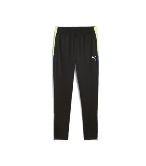 Puma Youth IndividualLIGA Training Pants Black/Fizzy Apple