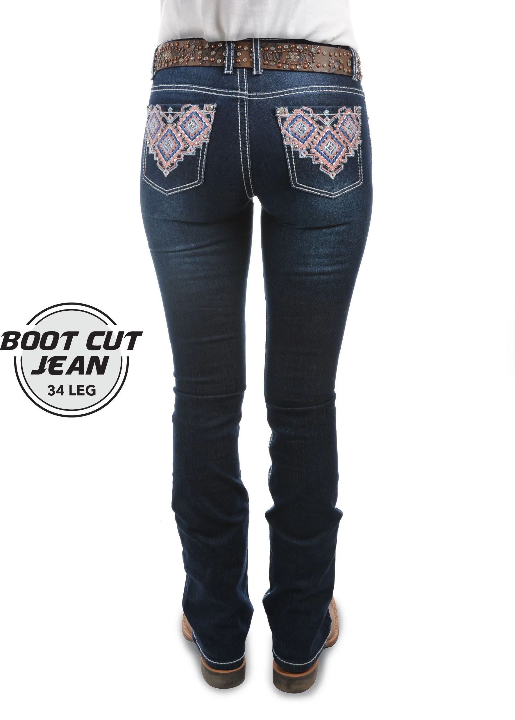 Pure Western Womens Macy Boot Cut Jeans