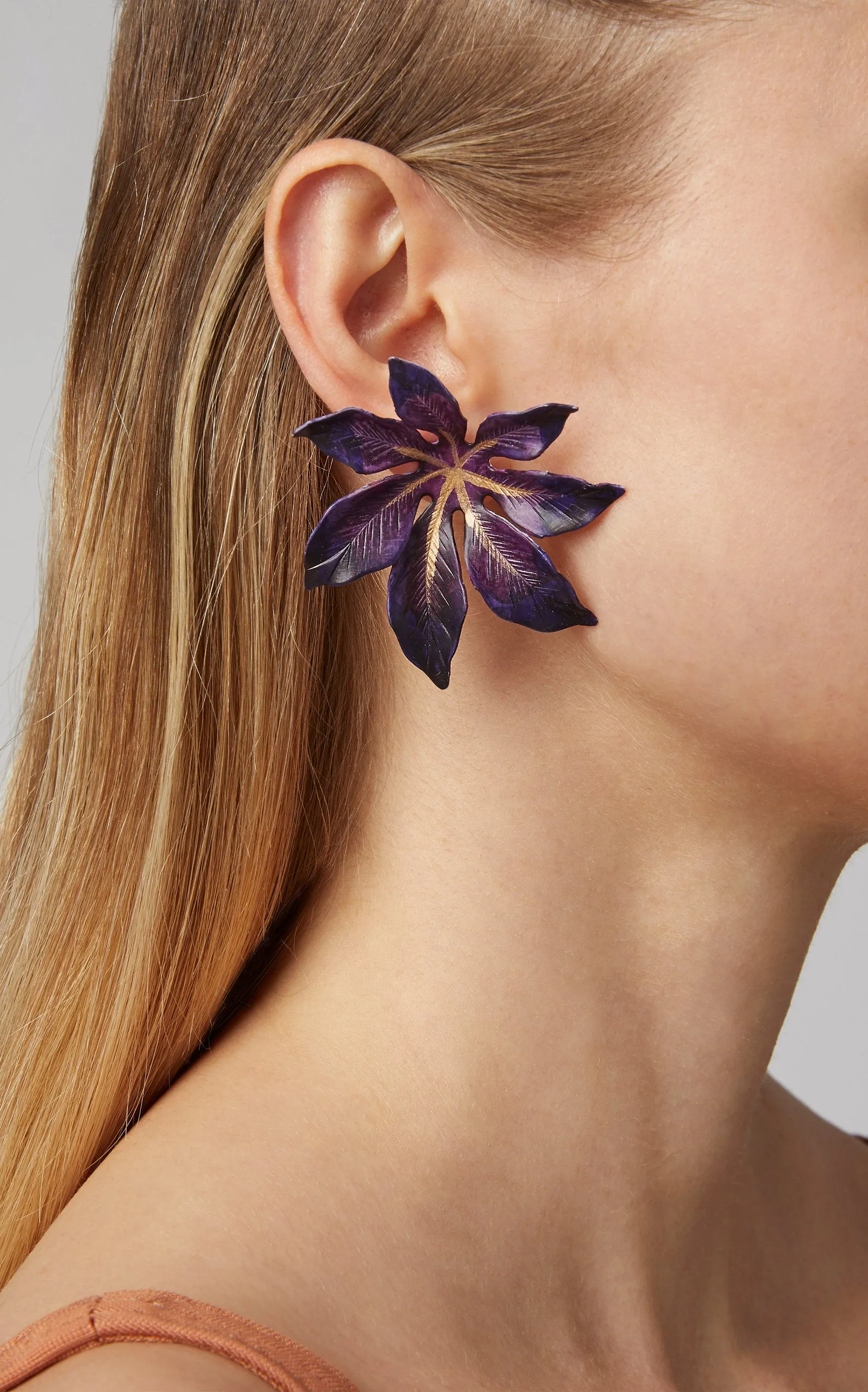 Purple Laila Earrings