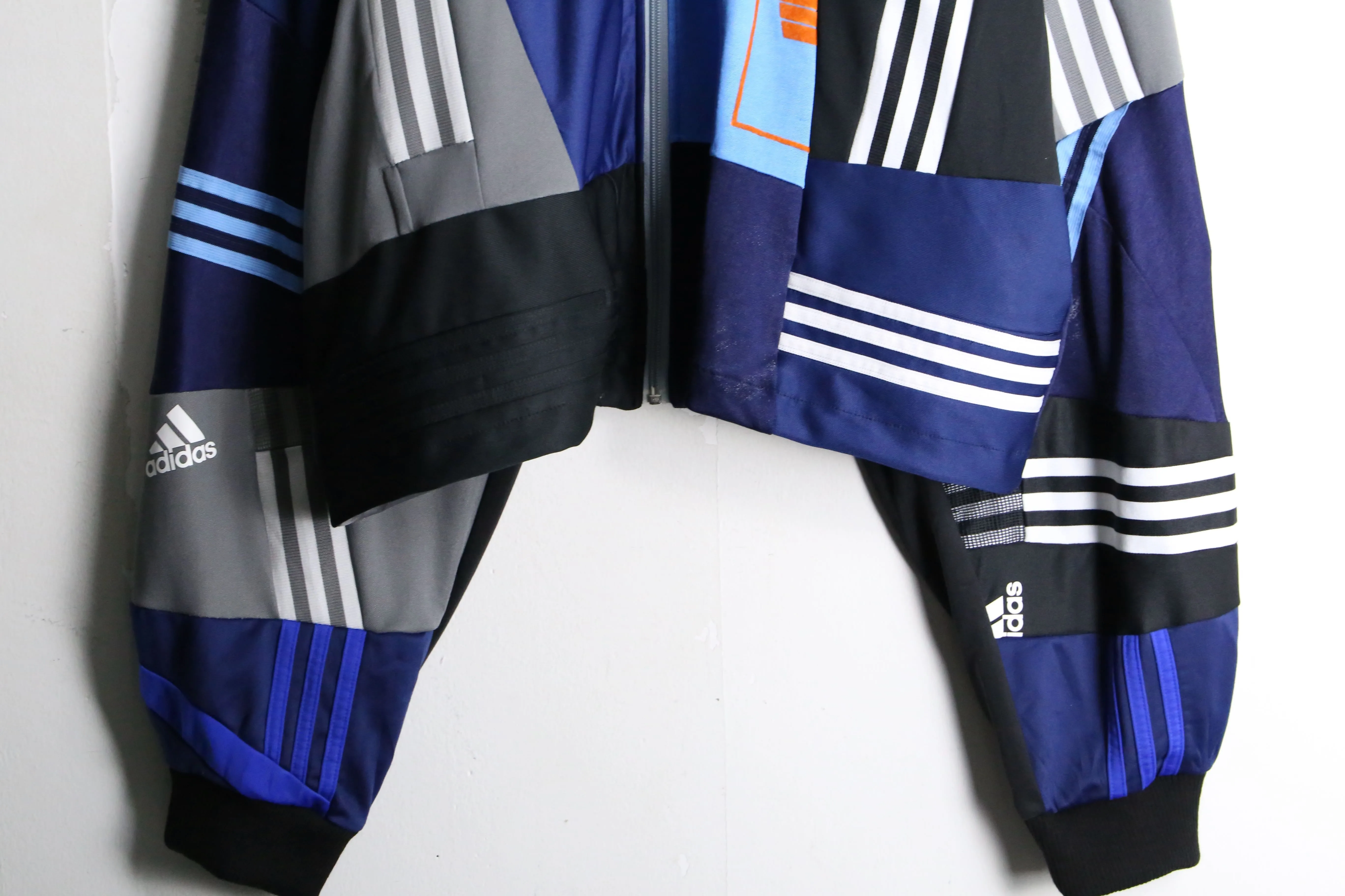 "Re:make" blue×orange random track jacket