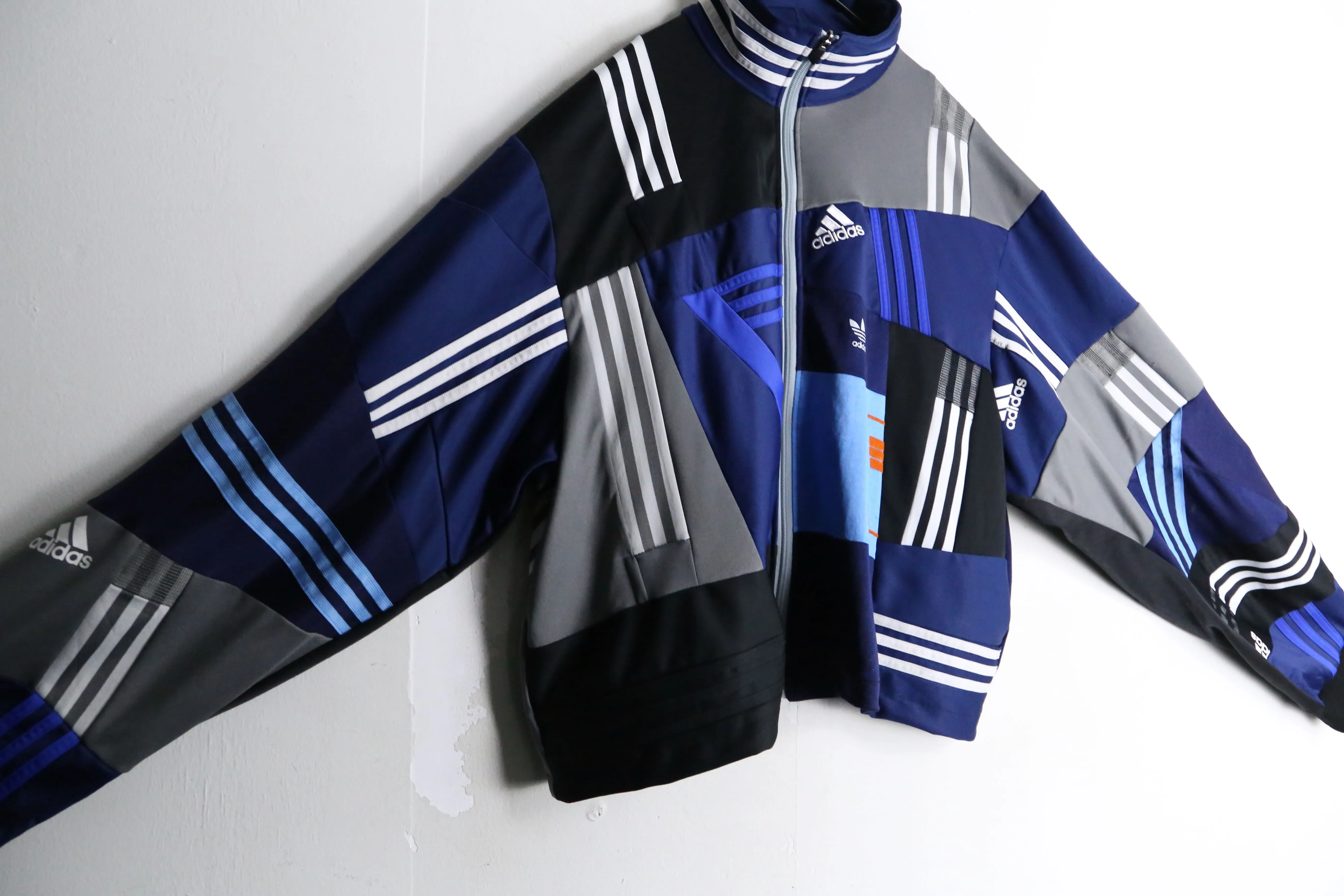 "Re:make" blue×orange random track jacket