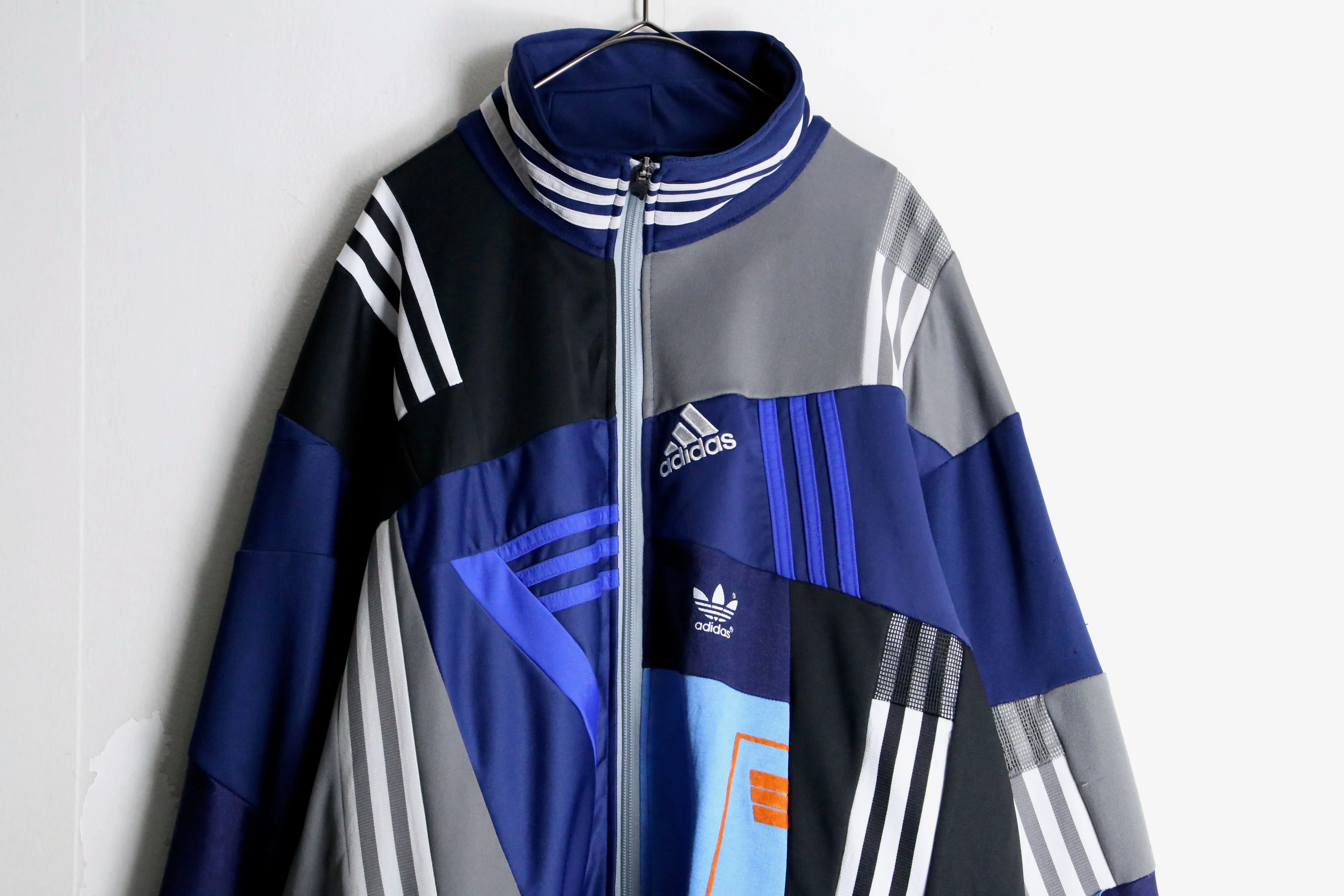 "Re:make" blue×orange random track jacket