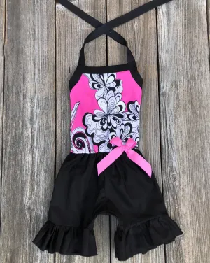 Retro Swirl 1 Piece Romper