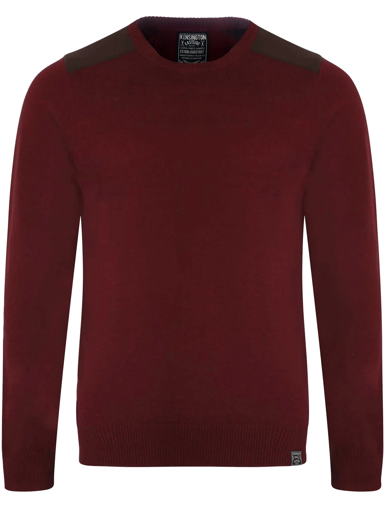 Roxton 2 light weight jumper in Oxblood - Kensington Eastside