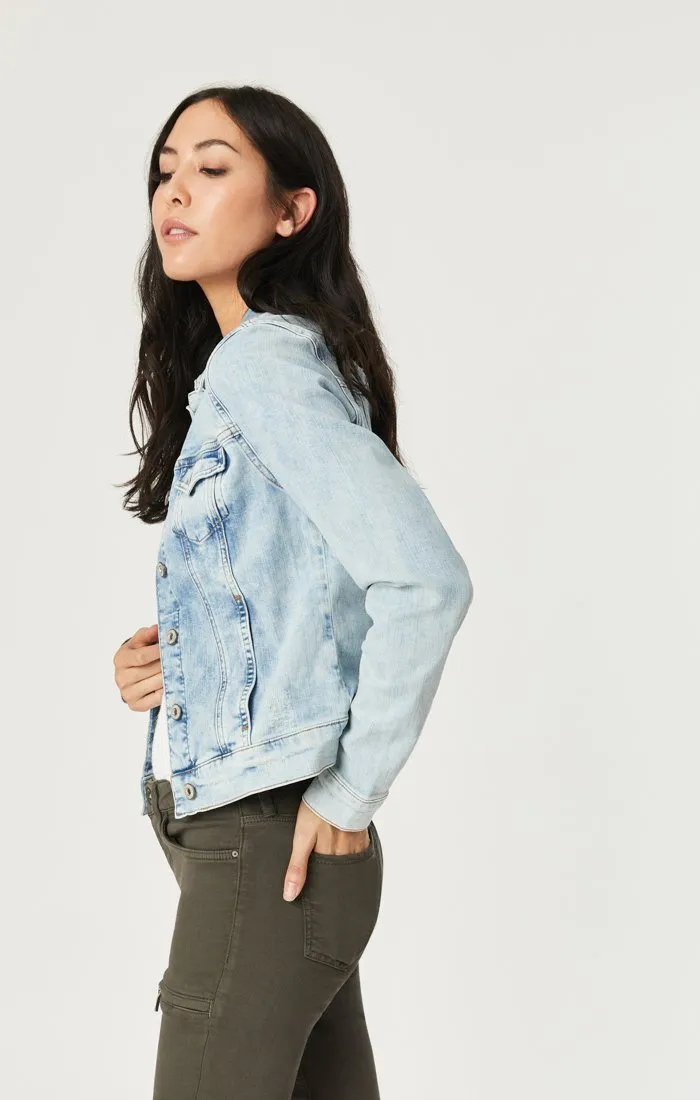 SAMANTHA JACKET IN BLEACH VINTAGE