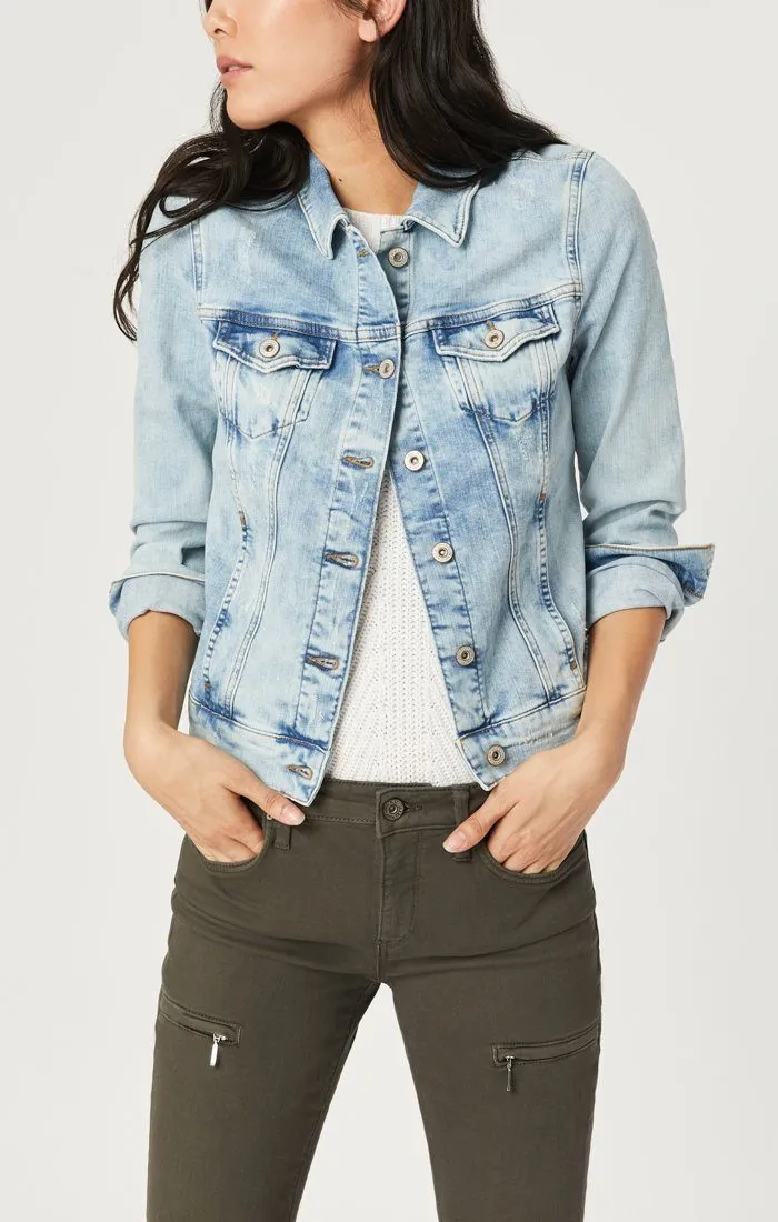 SAMANTHA JACKET IN BLEACH VINTAGE