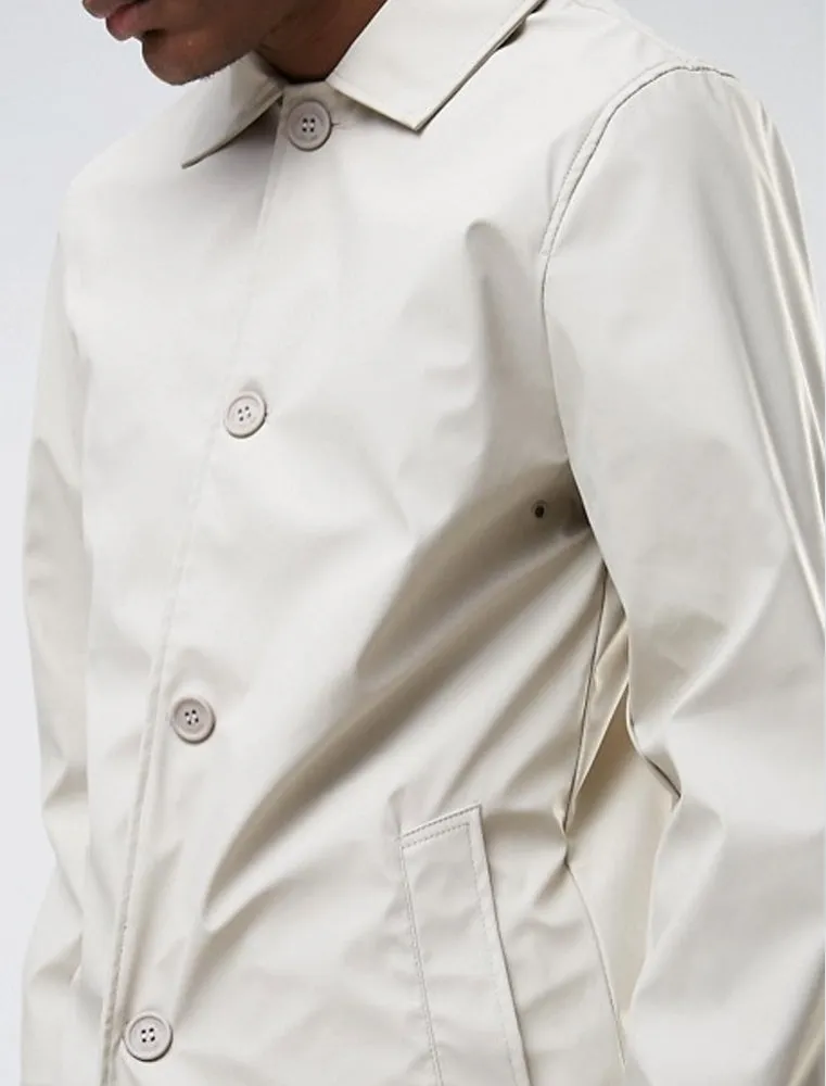 Scourfield Shower Resistant Trench Coat In Stone - Tokyo Laundry