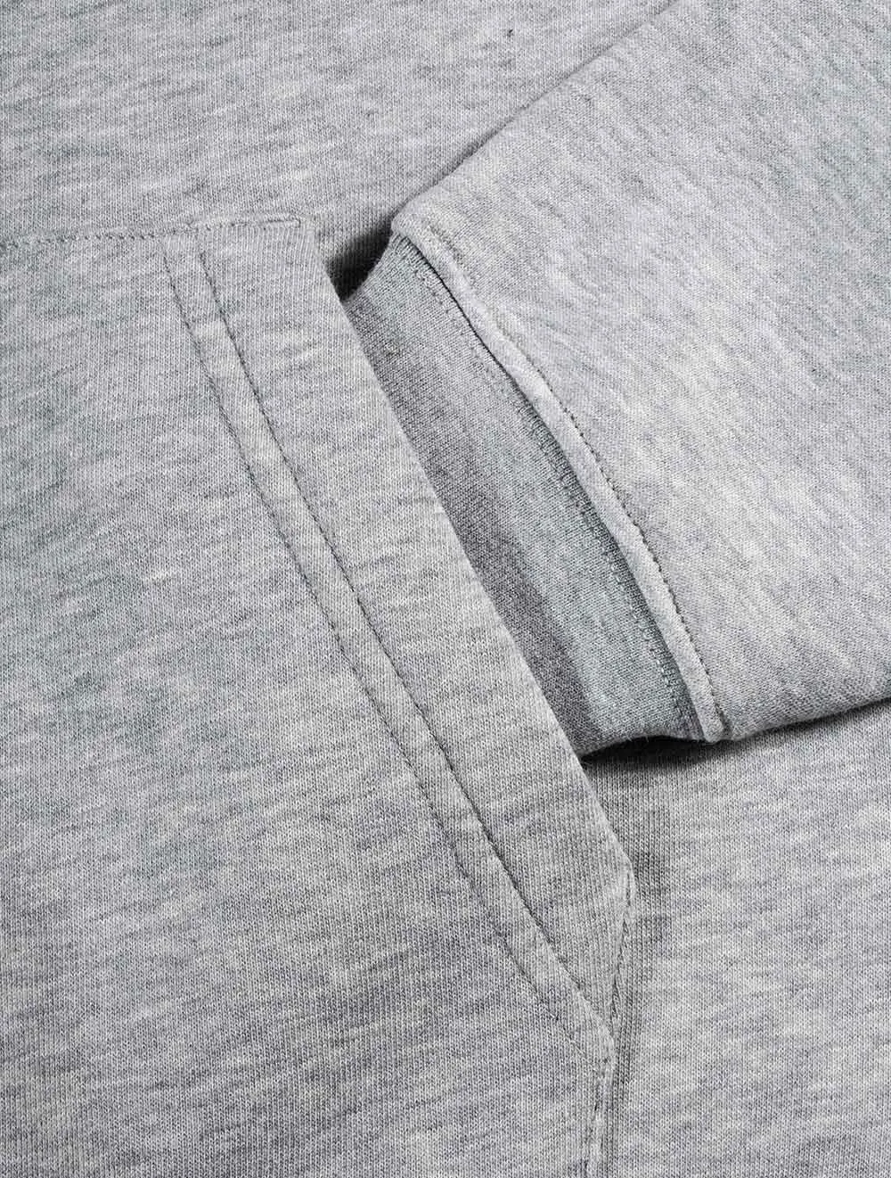 Shield Hoodie Grey Melange