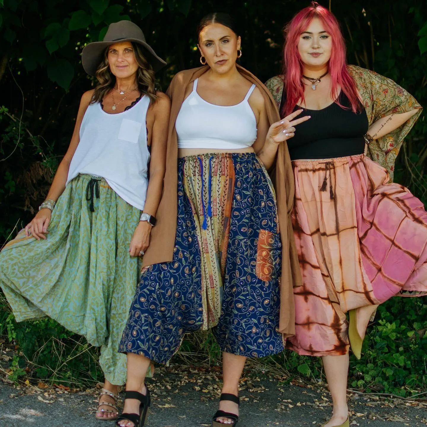 Silk Culottes #001 by Kantha Bae