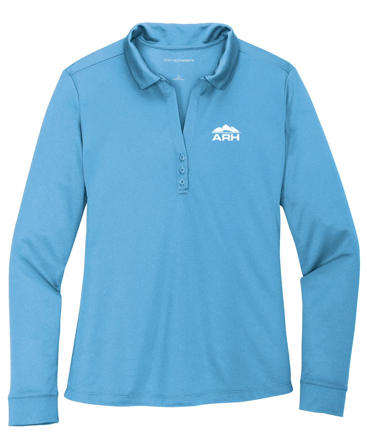 Silk Touch Performance Ladies Long Sleeve Polo - Fashion Colors