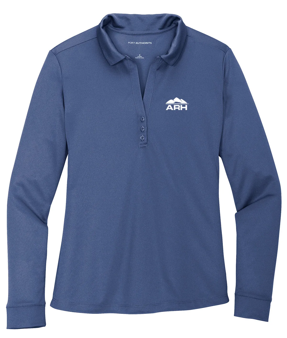 Silk Touch Performance Ladies Long Sleeve Polo - Fashion Colors