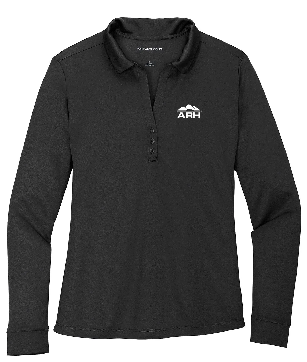 Silk Touch Performance Ladies Long Sleeve Polo - Team Colors