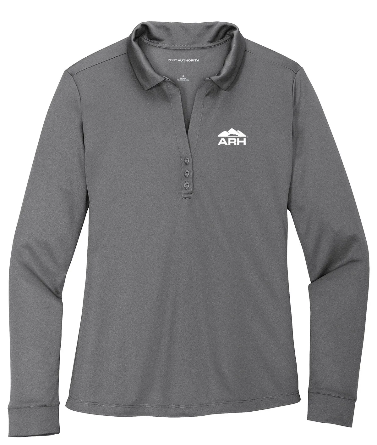 Silk Touch Performance Ladies Long Sleeve Polo - Team Colors