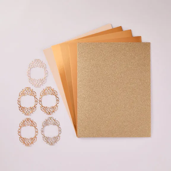 SPELLBINDERS:  Rose Gold Assortment |  Paper | 8.5" x 11"
