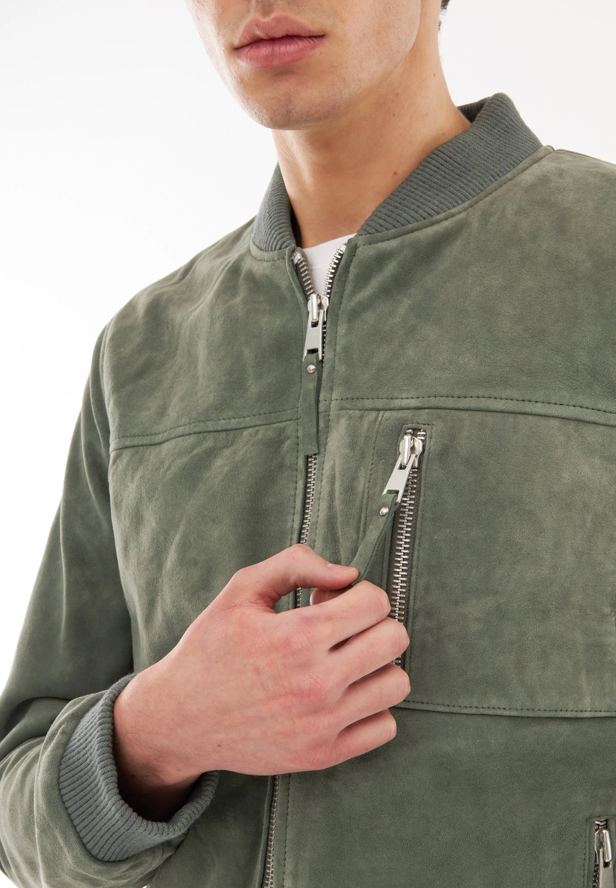 Suede Classic Bomber Jacket