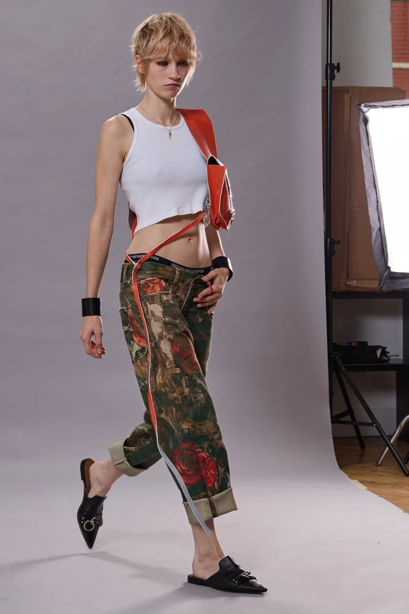 TAILORED DROP - PRINTED CAMO ROSE