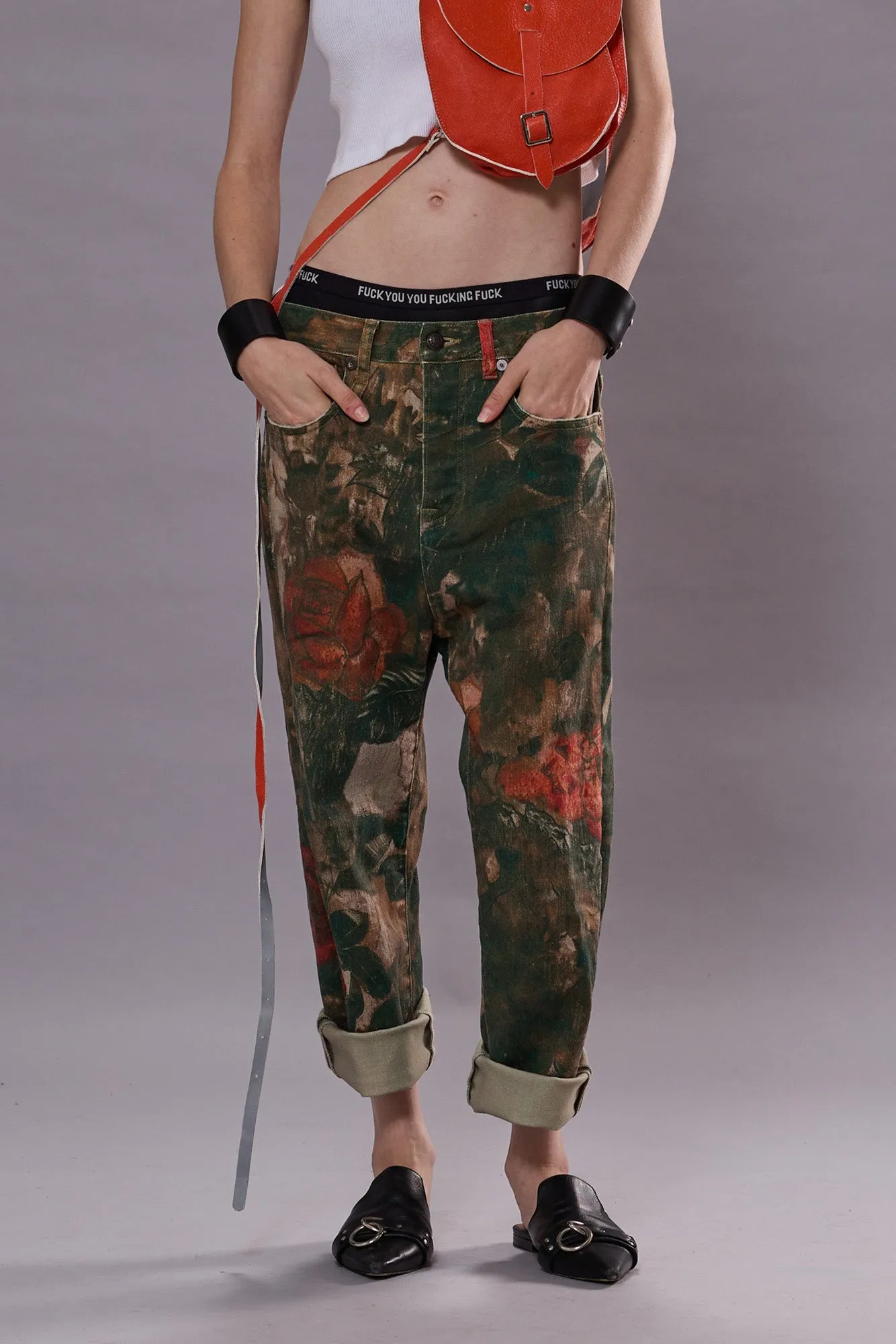 TAILORED DROP - PRINTED CAMO ROSE