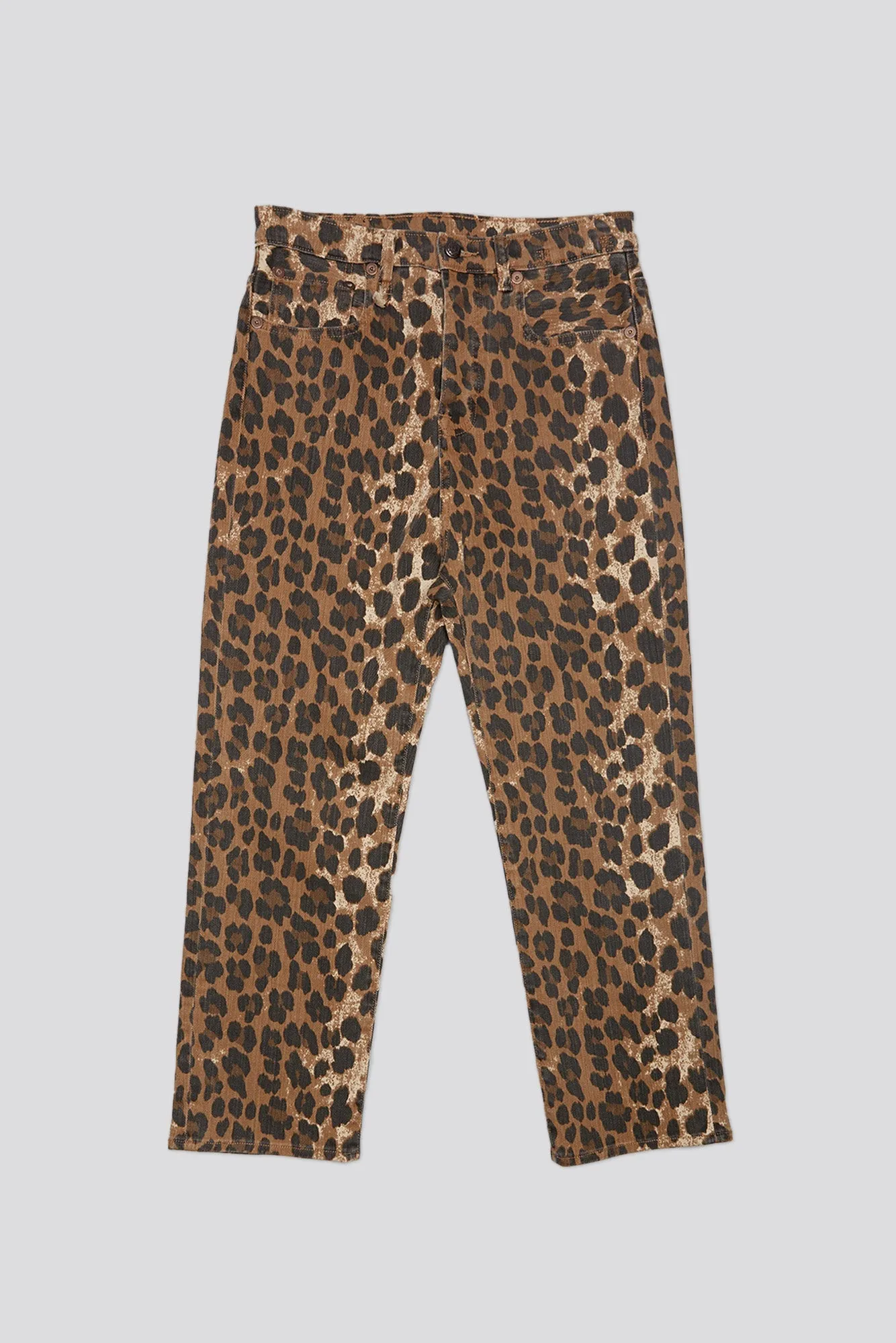 TAILORED DROP - STONE WASHED LEOPARD