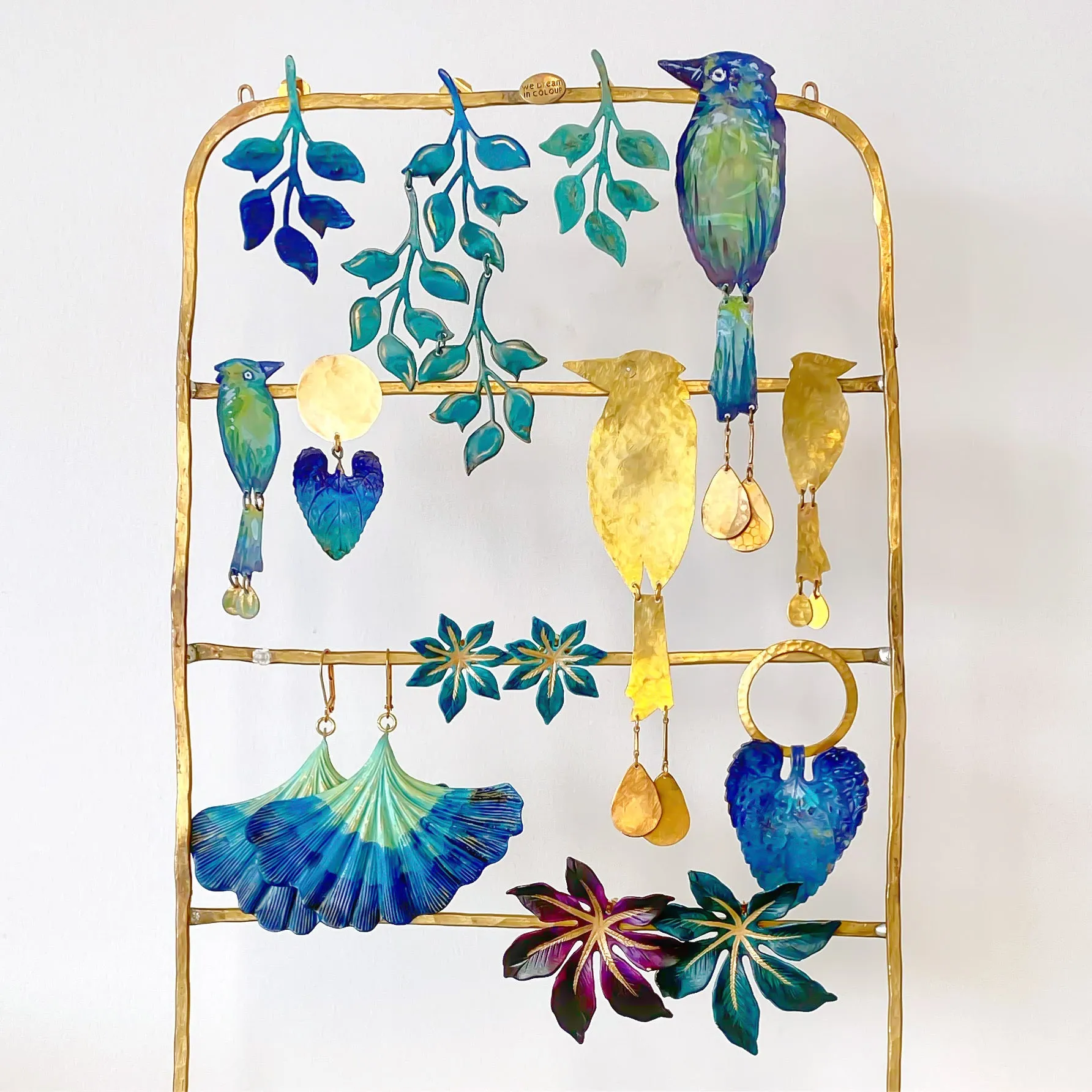 Teal Laila Earrings