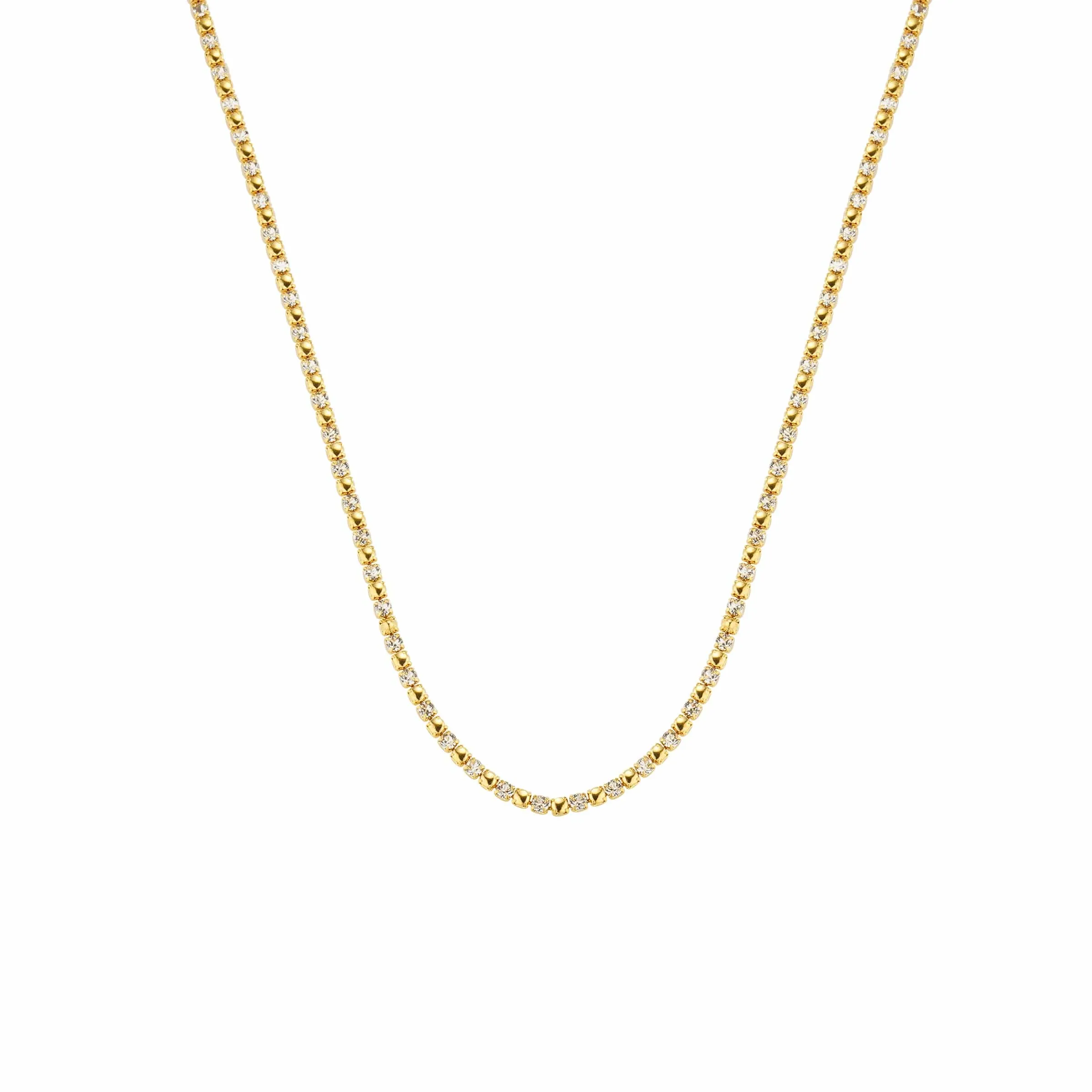 Tennis Metal Necklace