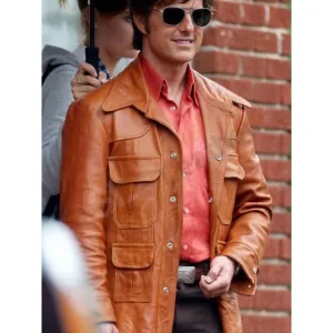 Tom Cruise Brown Leather Jacket