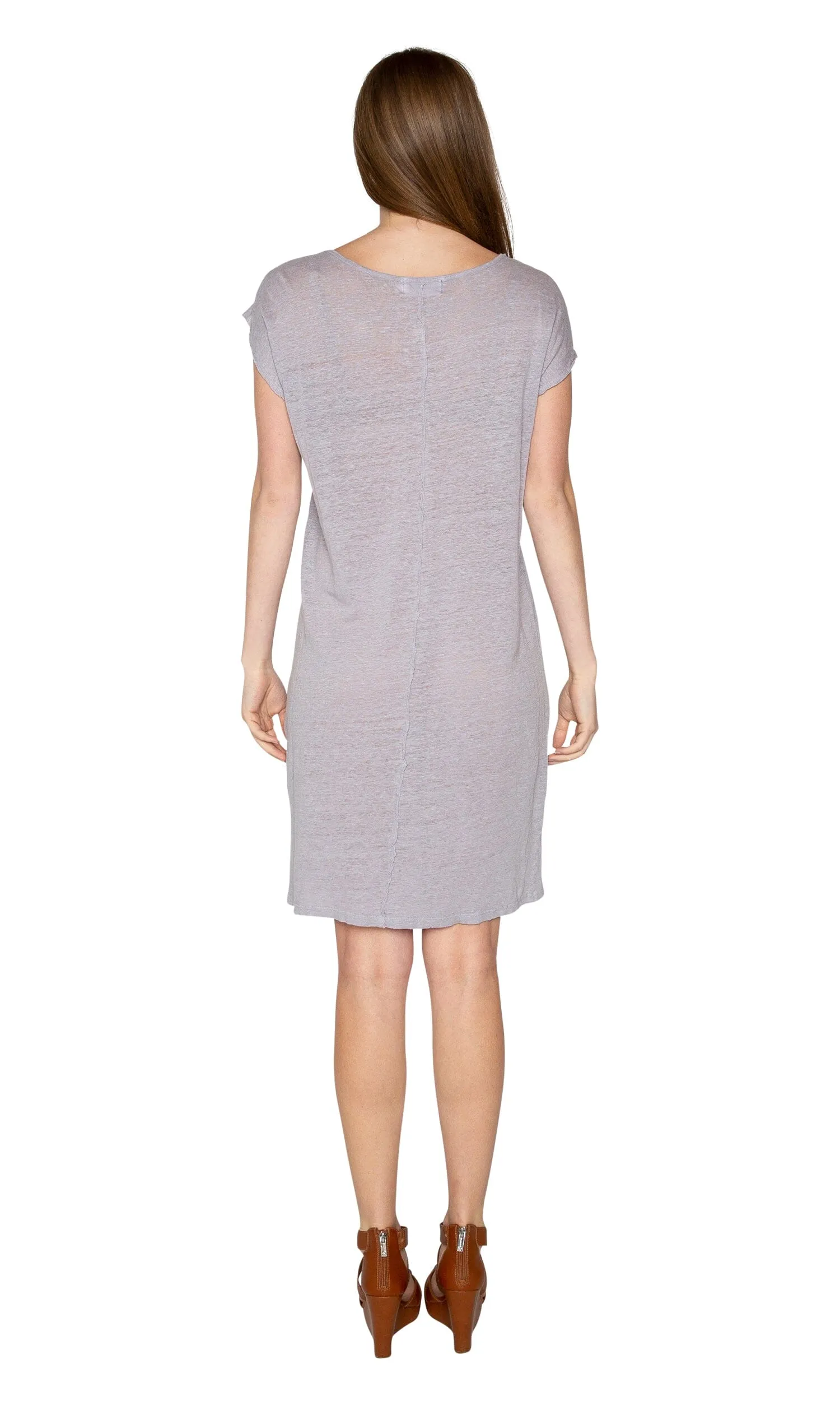 Velvet by Graham & Spencer Kezia Linen Knit Tee Dress