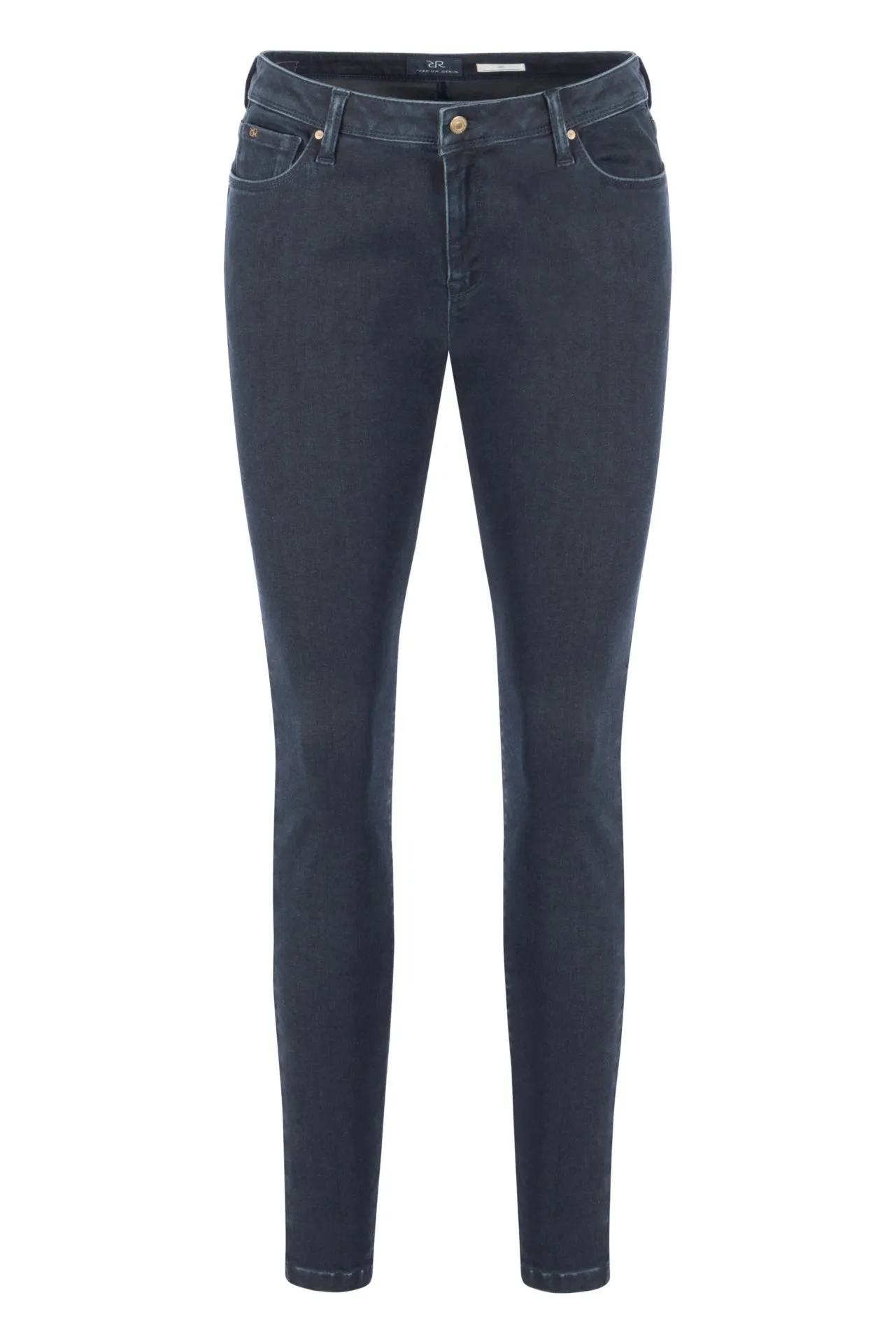 Vic High Stretch Jeans in Navy Blue