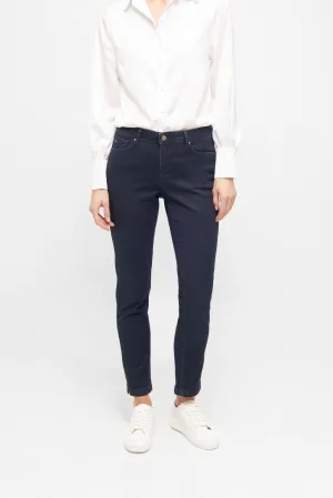Vic High Stretch Jeans in Navy Blue