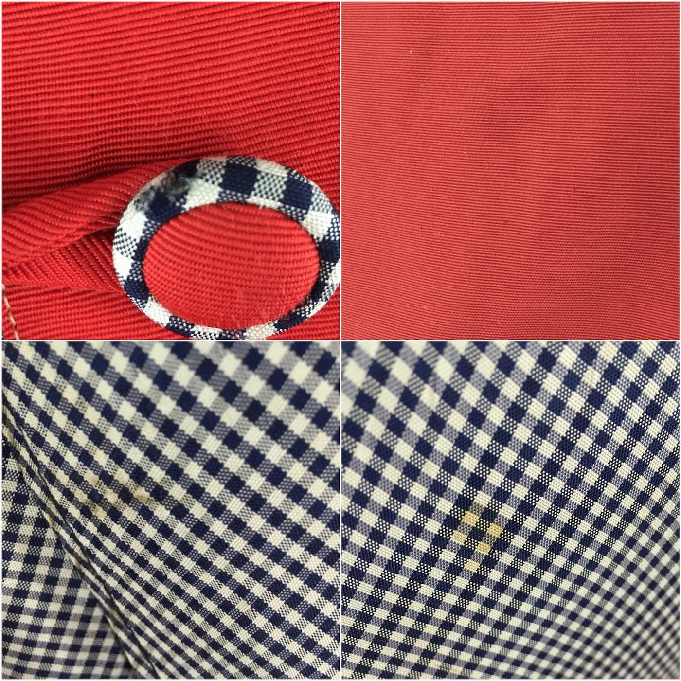 Vintage 1930s Bias Cut Gingham Dress & Jacket Set