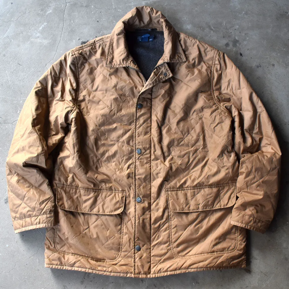 Y2K Polo Ralph Lauren ウールライナー キルティングジャケット 240101