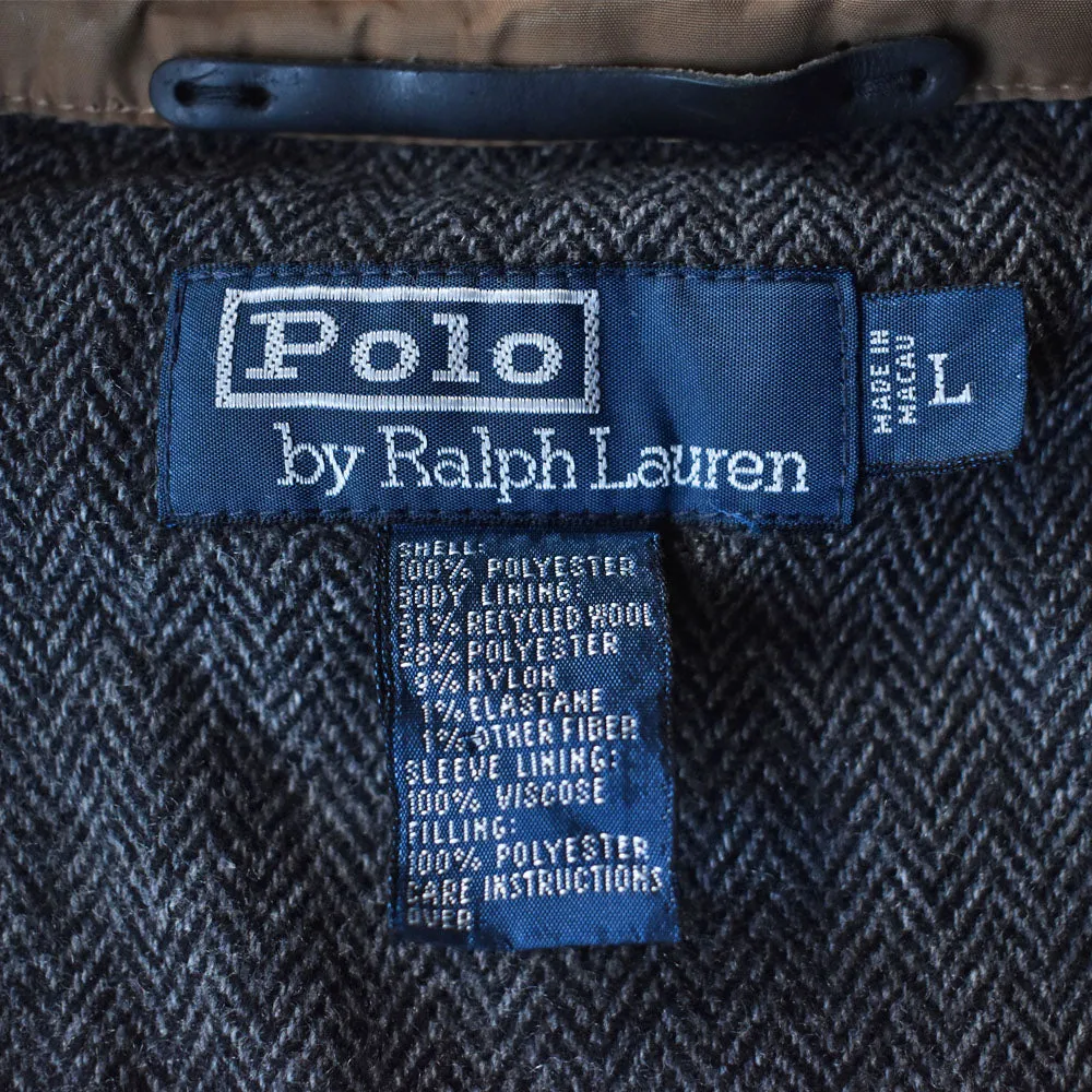 Y2K Polo Ralph Lauren ウールライナー キルティングジャケット 240101
