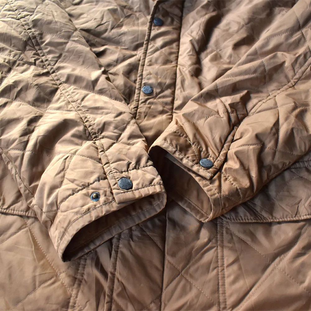 Y2K Polo Ralph Lauren ウールライナー キルティングジャケット 240101