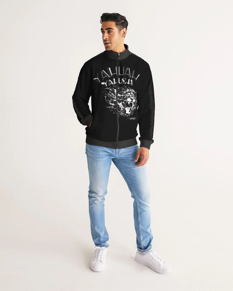 Yahuah Yahusha 01-07 Men's Designer Stripe Sleeve Track Jacket